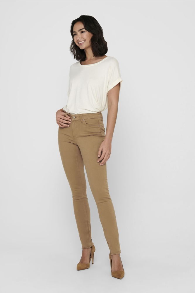 ONLMOSTER S/S O-NECK TOP NOOS JRS 15106662 Antique White